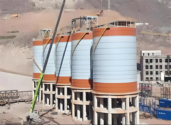 溧阳高架钢板仓