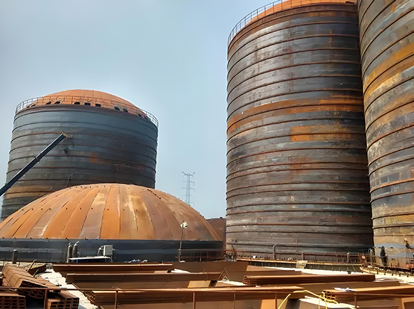 溧阳焦粉钢板仓